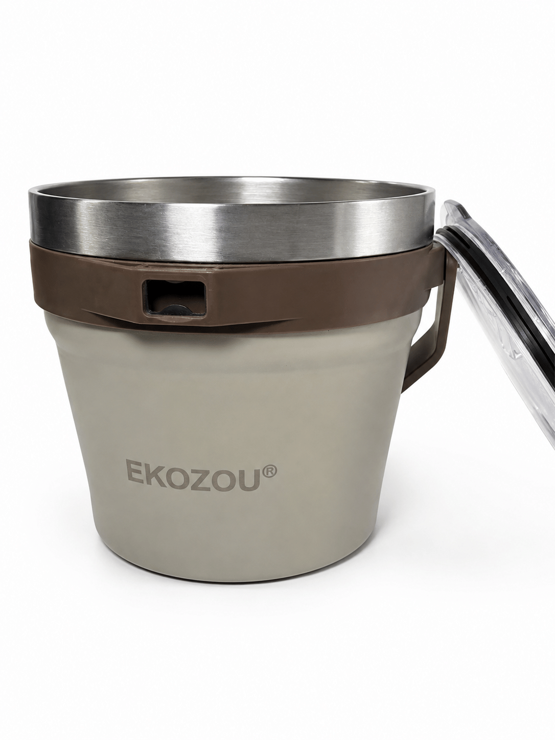 ถังน้ำแข็งเก็บความเย็น EKOZOU EKO WILDER 7 ลิตร สี MOCHA BROWN_2